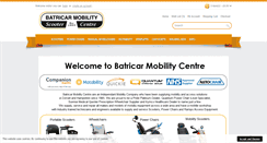 Desktop Screenshot of batricarmobilitycentre.co.uk